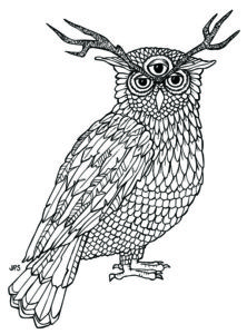 Three eyed owl