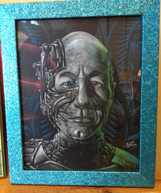 24)â€œResistance is Futileâ€ by Mark Brill $250 Received the I am Borg Award [Apocalypse Poster]